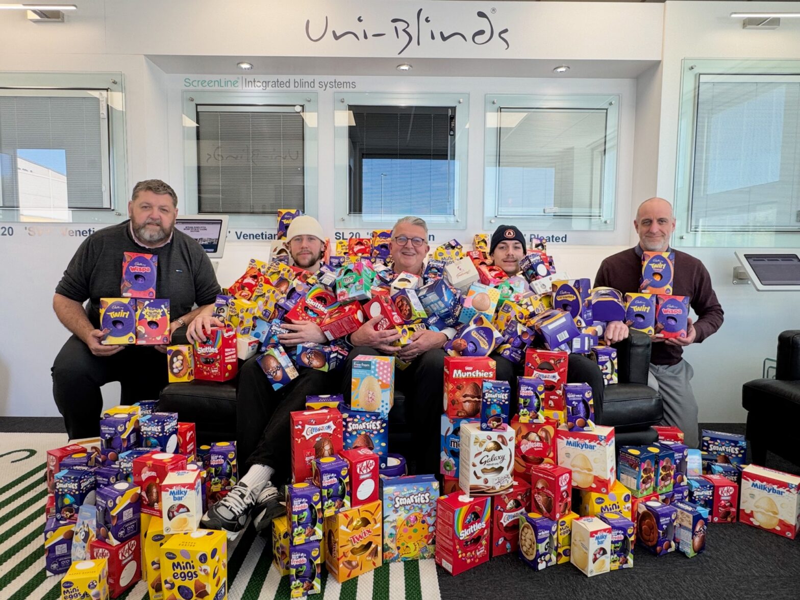 Morley Glass Easter Egg campaign for Yorkshir Children's Charity