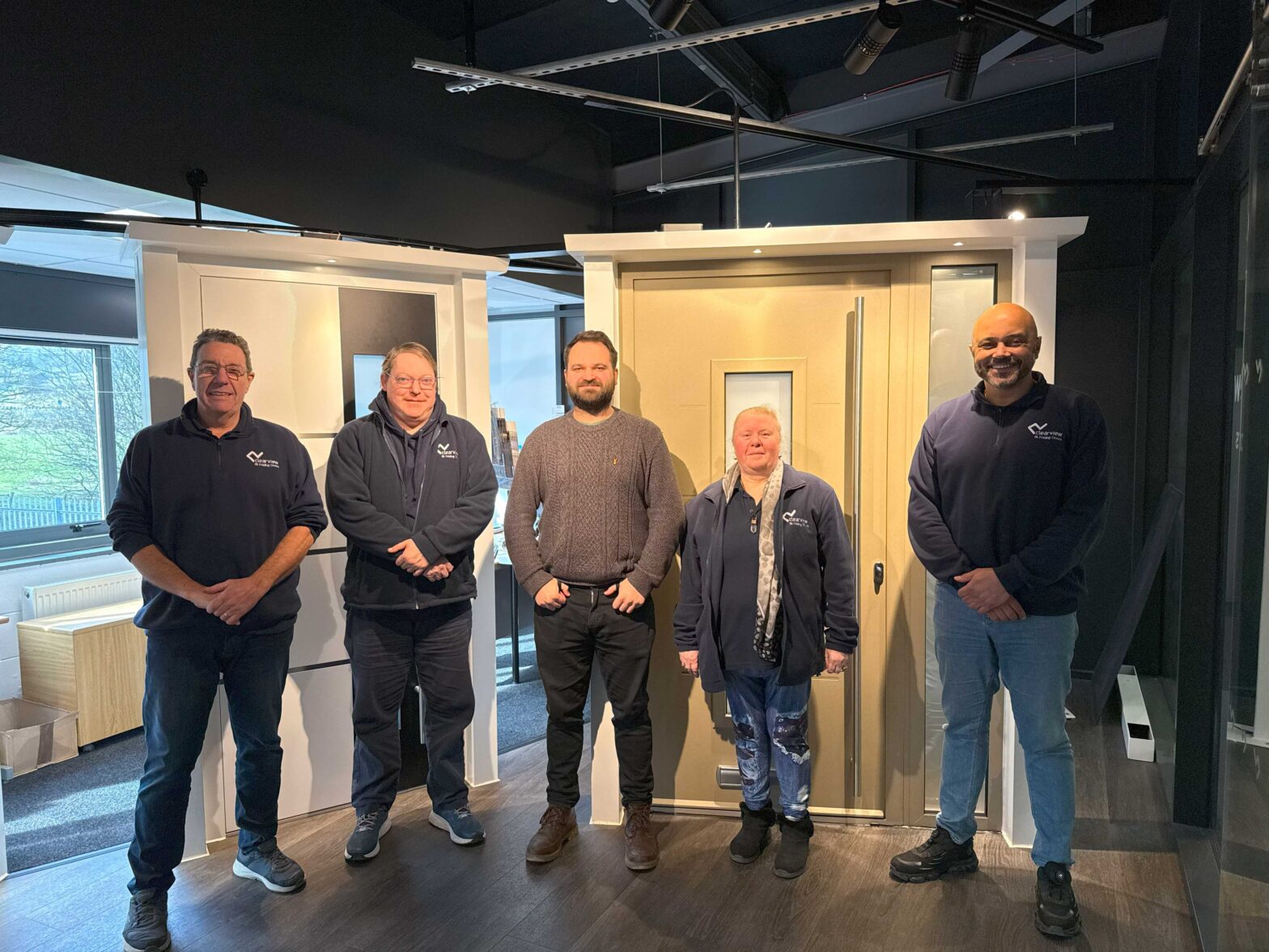 The Clearview team celebrate its 15th anniversary