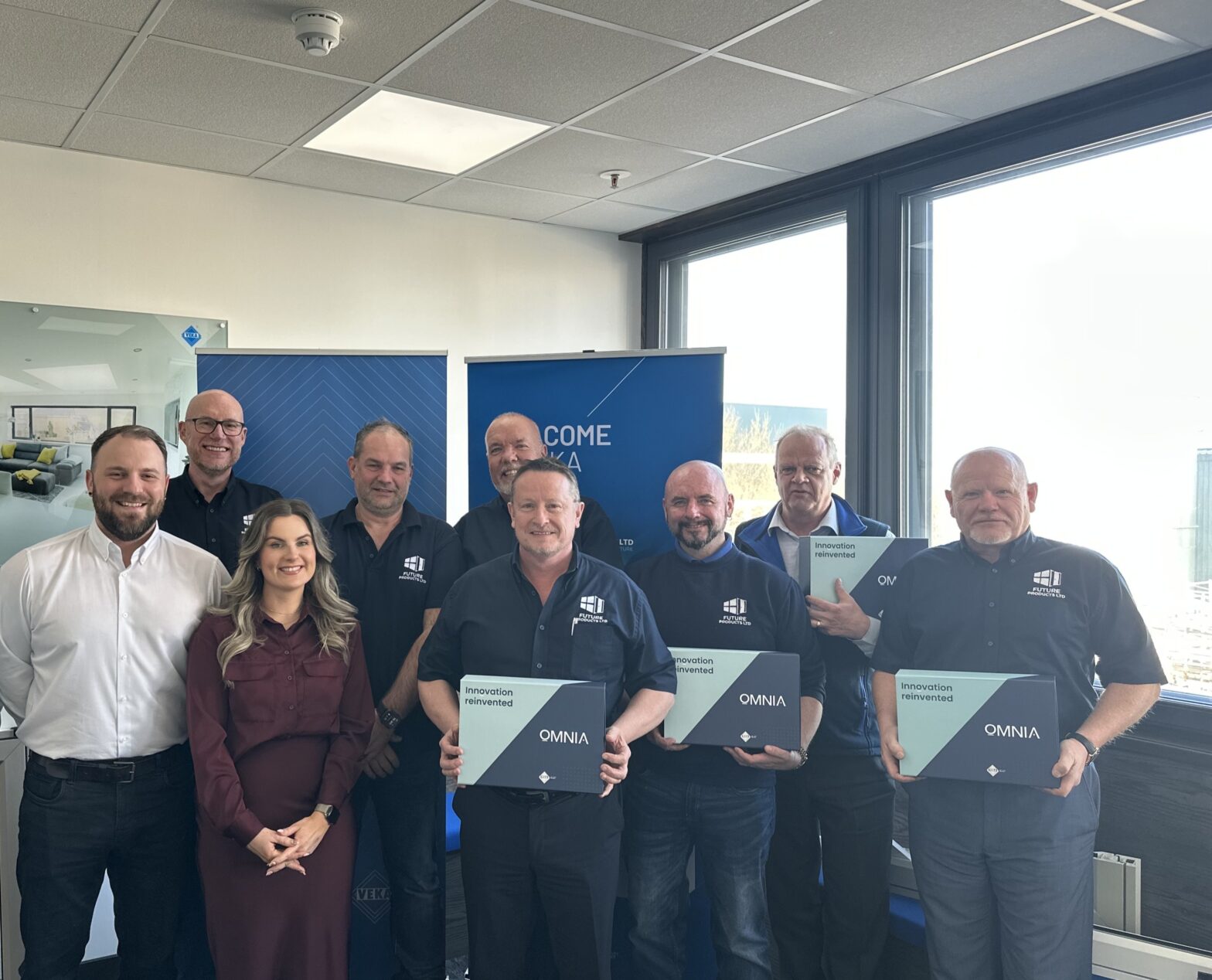 Future Products and VEKA celebrate their new partnership