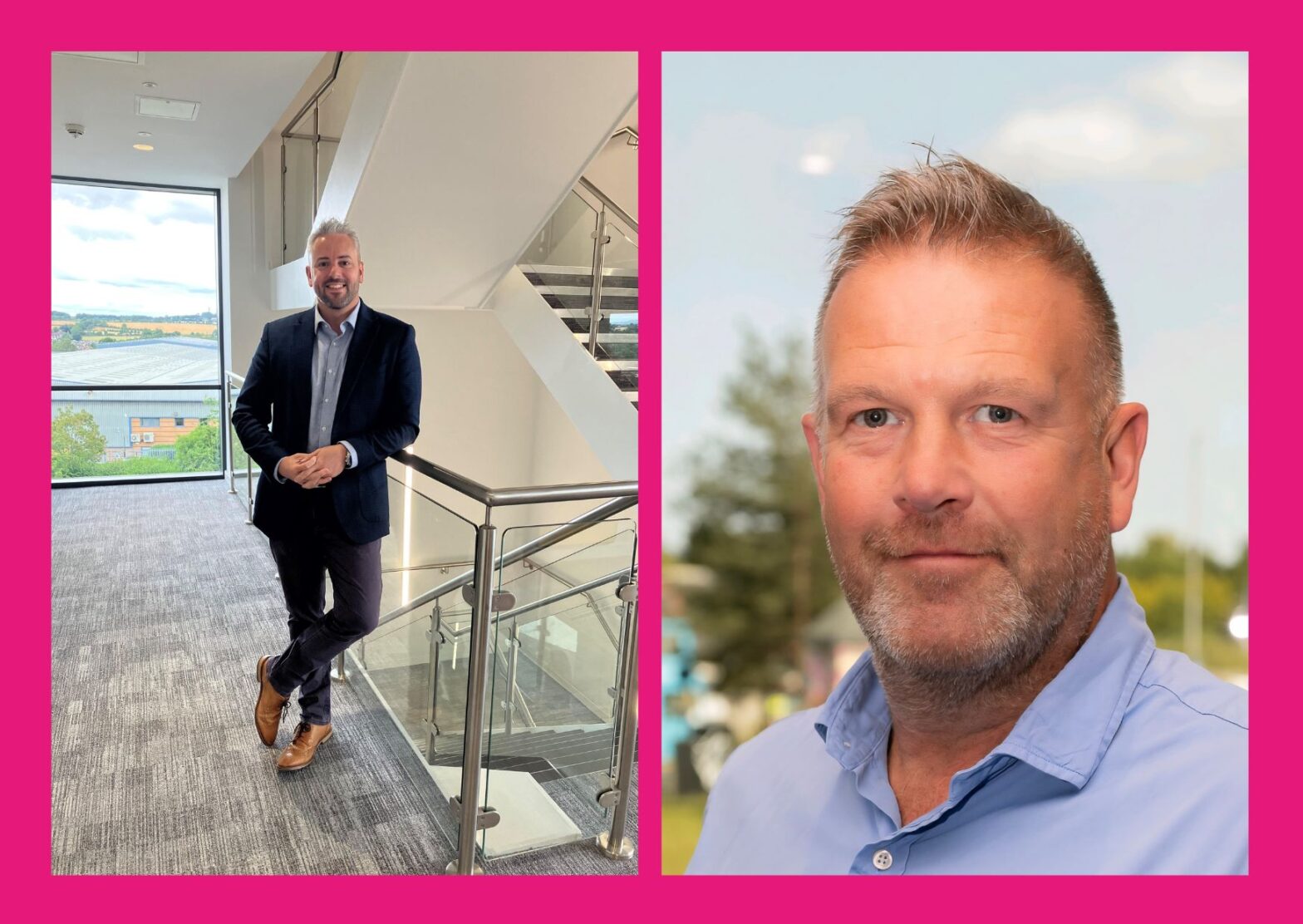 Eurocell appointments - Phil Rotheram (left) and Simon Tennant (right)