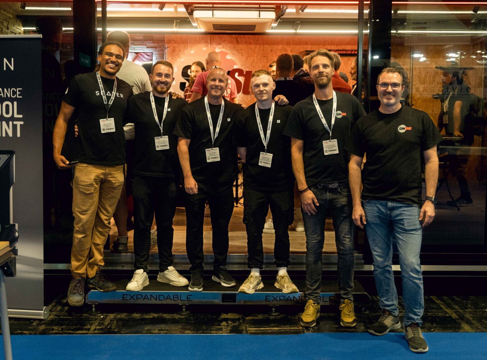 The Sawstop team at InstallerSHOW 2025