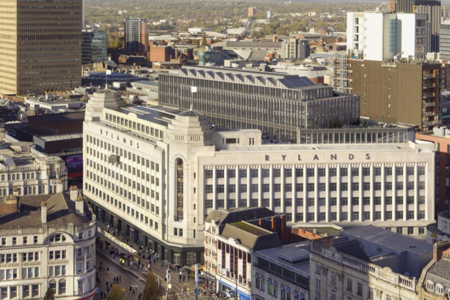 Rylands building in Manchester