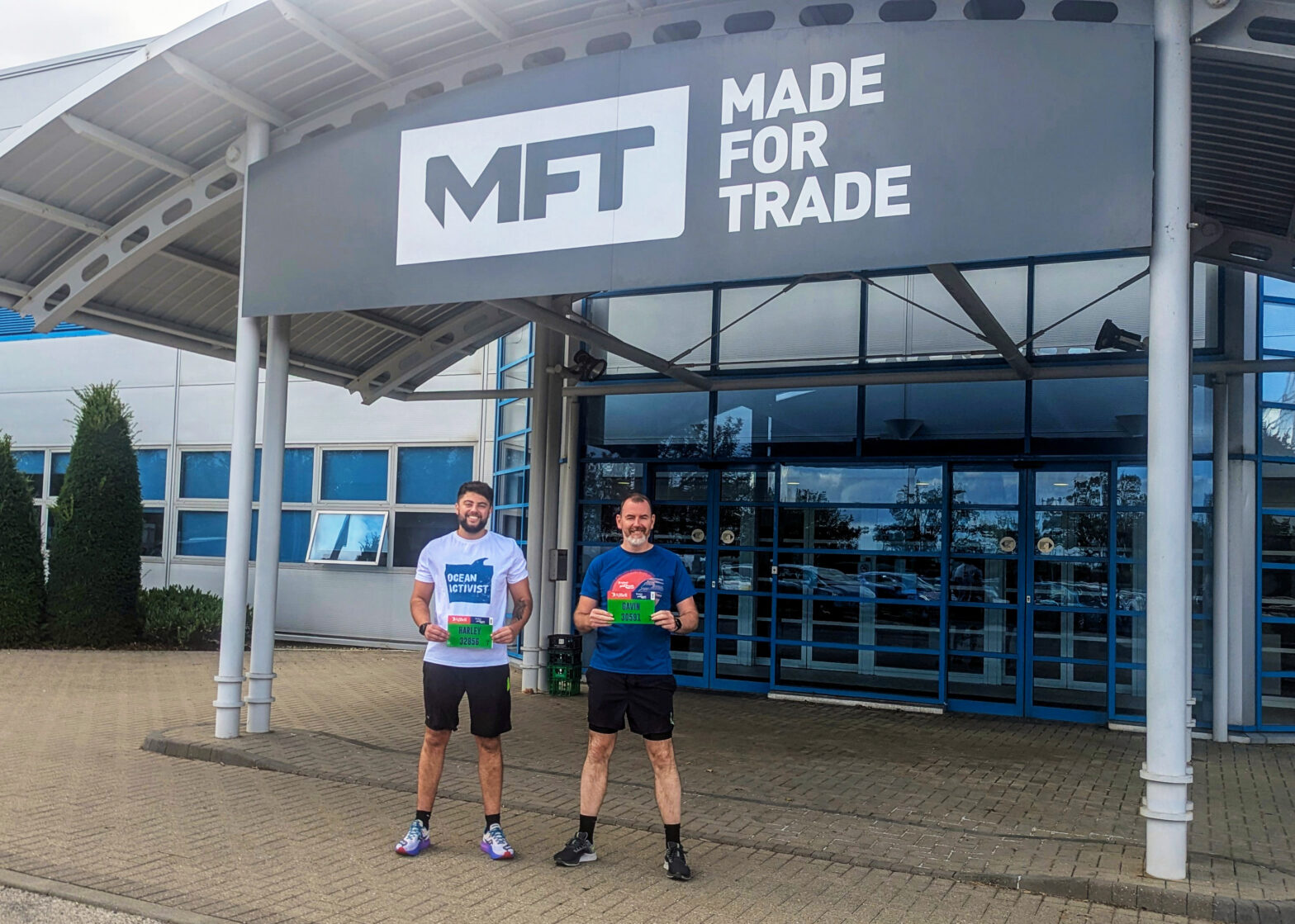 Made for Trade’s Gavin Herdman and Harley Bidwell aare taking on the Great North Run this September