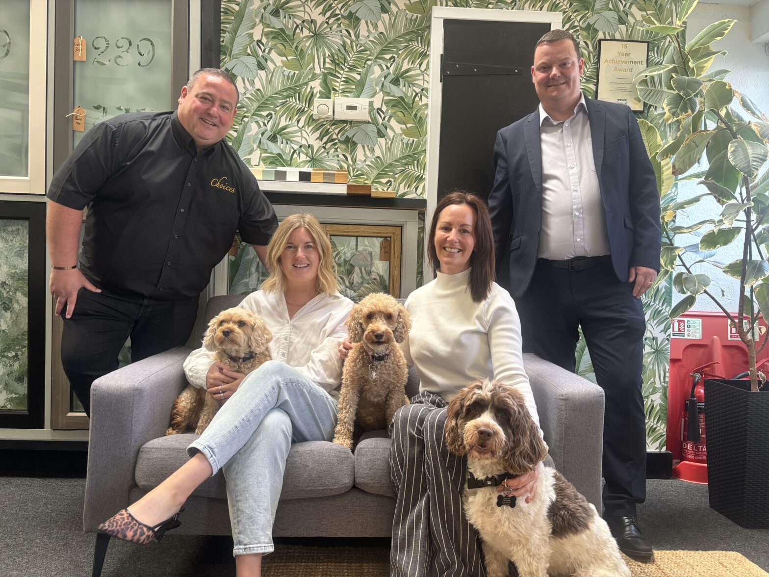 Hayley Windows is celebrating a 12-year partnership with CWG Choices