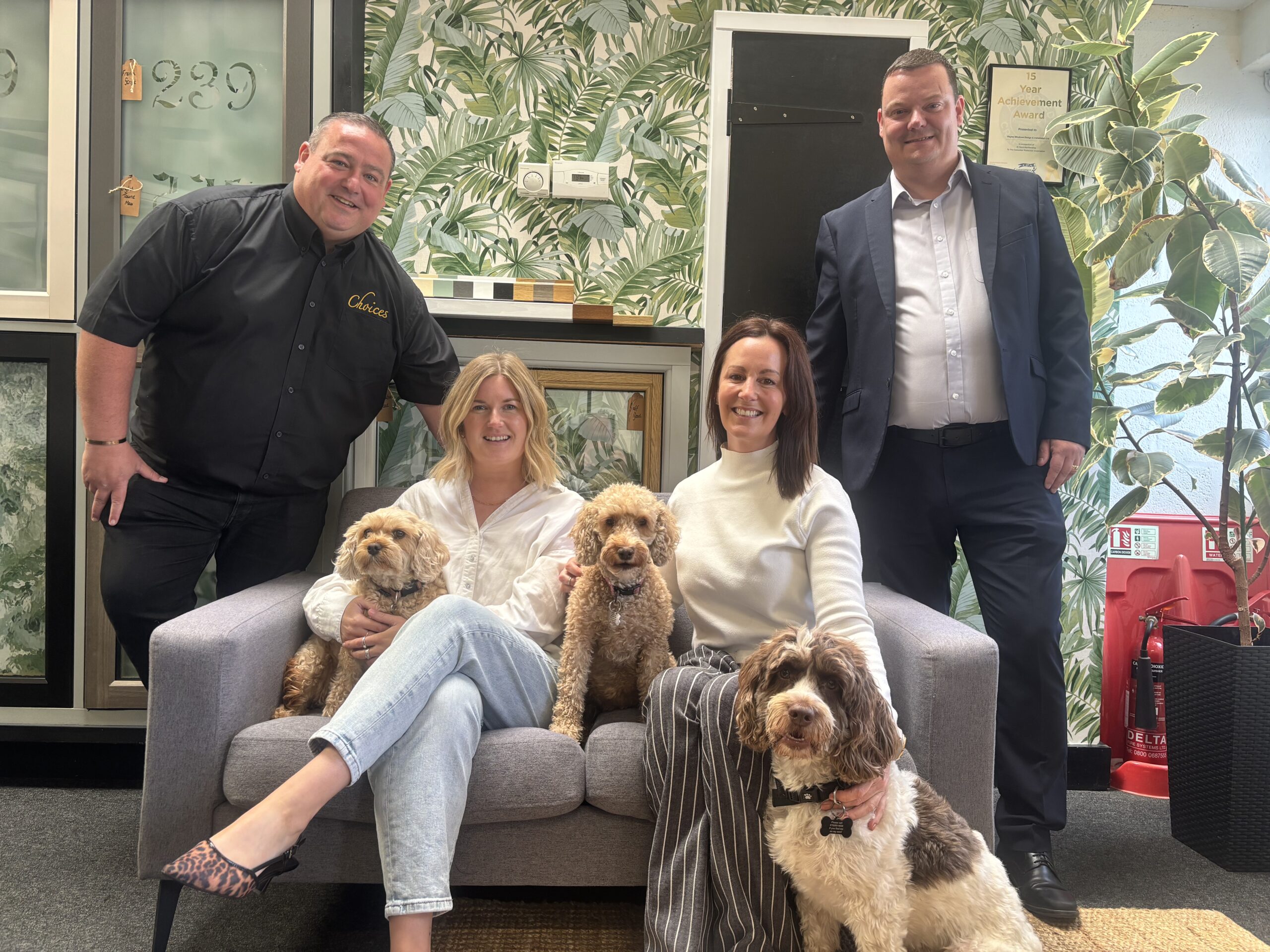 Hayley Windows is celebrating a 12-year partnership with CWG Choices