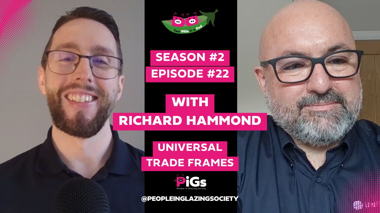 Two PiGs in a Pod with Universal Trade Frames' Richard Hammond