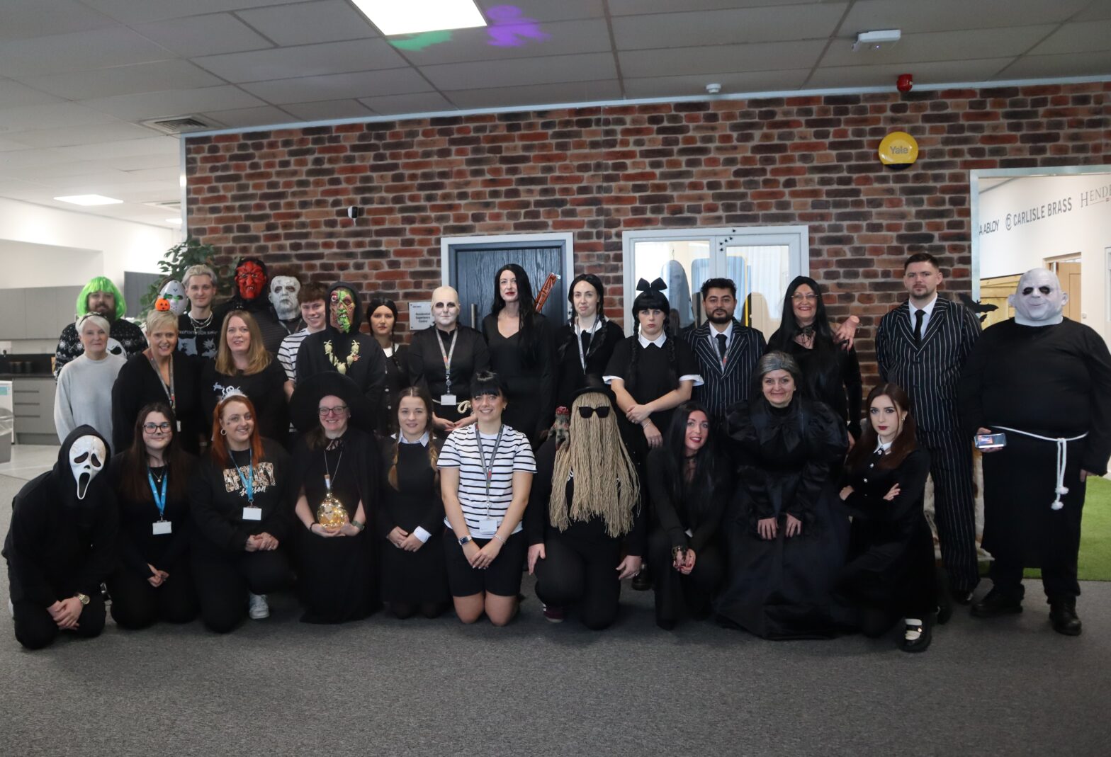 The Yale DWS team took part in a 'spooktacular' fancy dress and bake off event to fundraise for Harry's Pals