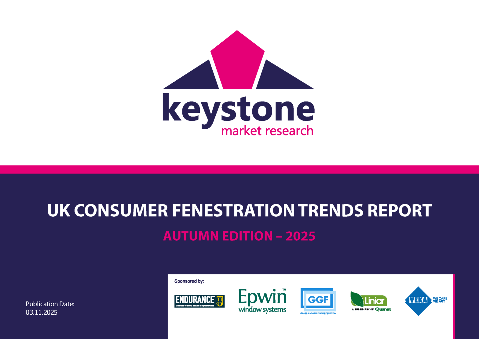 Keystone UK Consumer Fenestration Trends Report - Autumn 2025