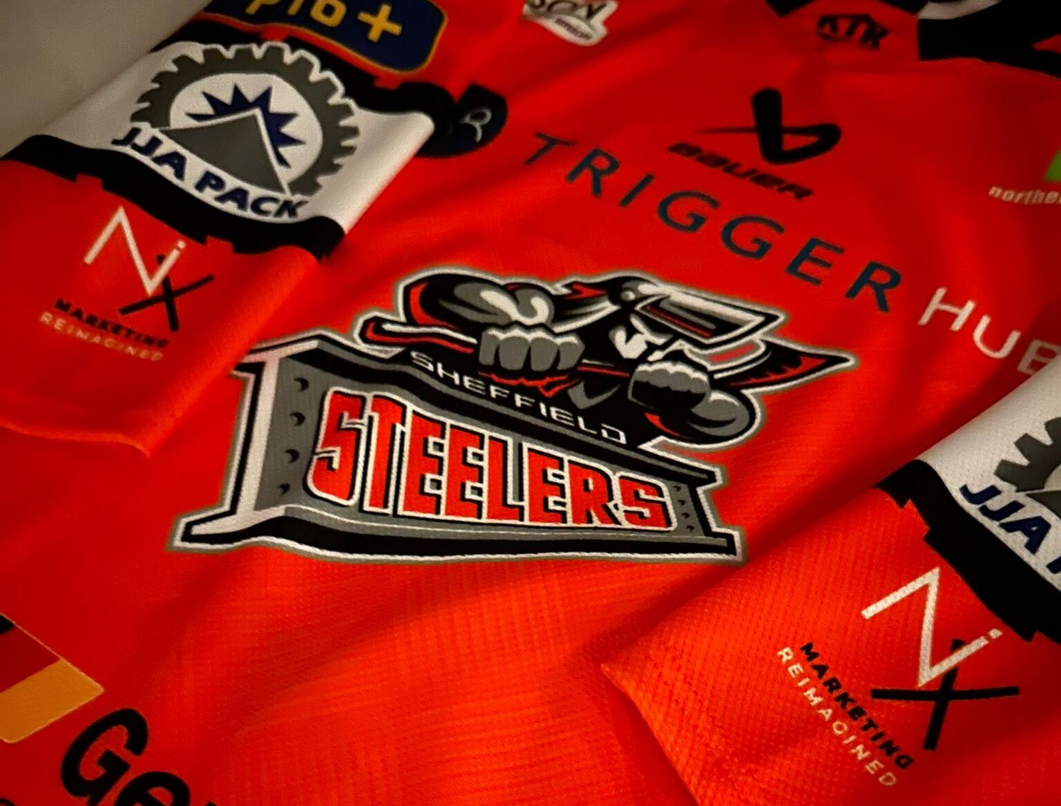 Nix Collective is the shirt sponsor for the Sheffield Steelers