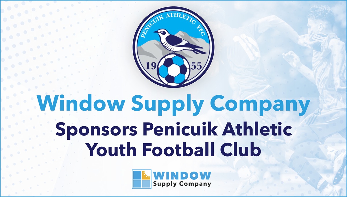 Window Supply Company Sponsors Penicuik Athletic Youth Football Club