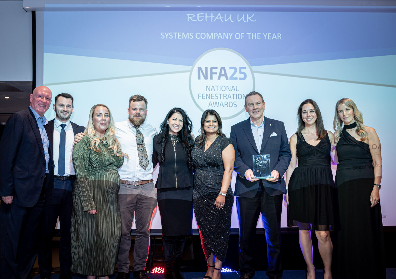 REHAU won Systems company of the year at the 2025 NFAs