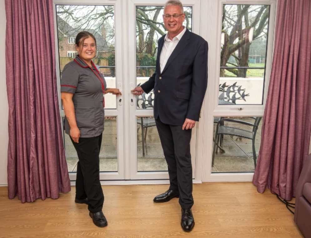 Nationwide has donated £40,000 worth of glazing upgrades to The Myton Hospices