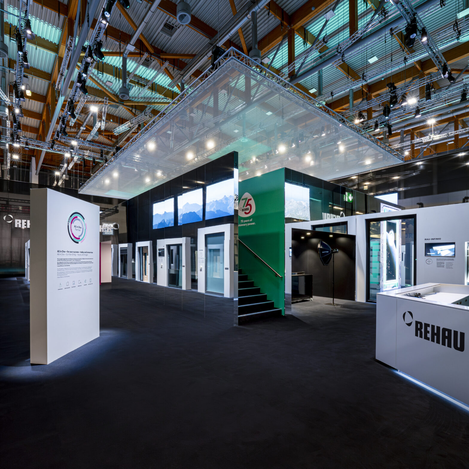 REHAU stand at Fensterbau 2026