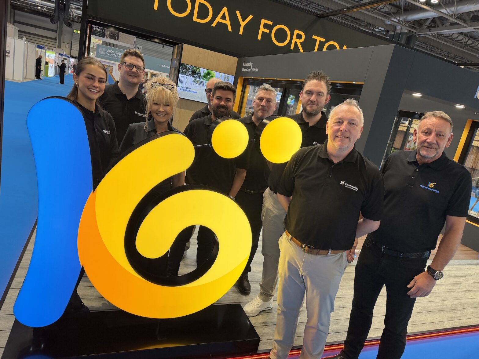 Kommerling's exhibition team