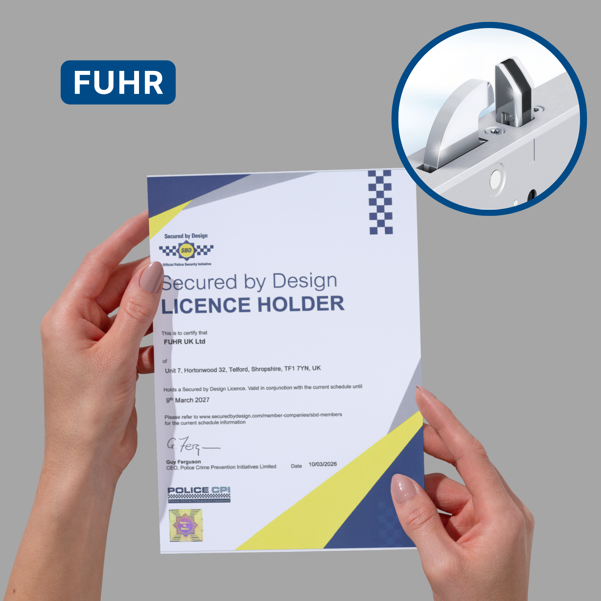 FUHR Secured by Design 2026