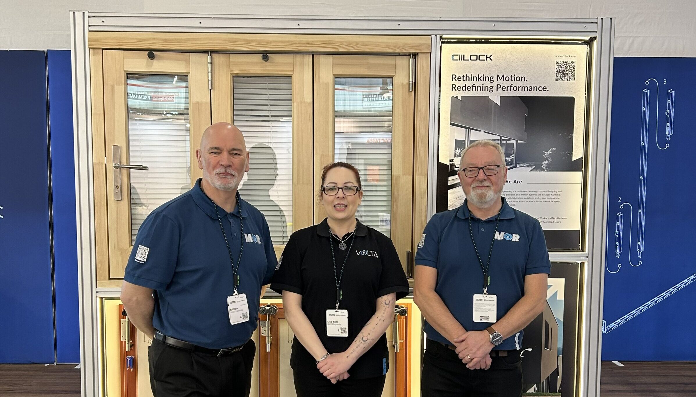 The CiiLOCK Engineering UK team at Fensterbau Frontale 2026