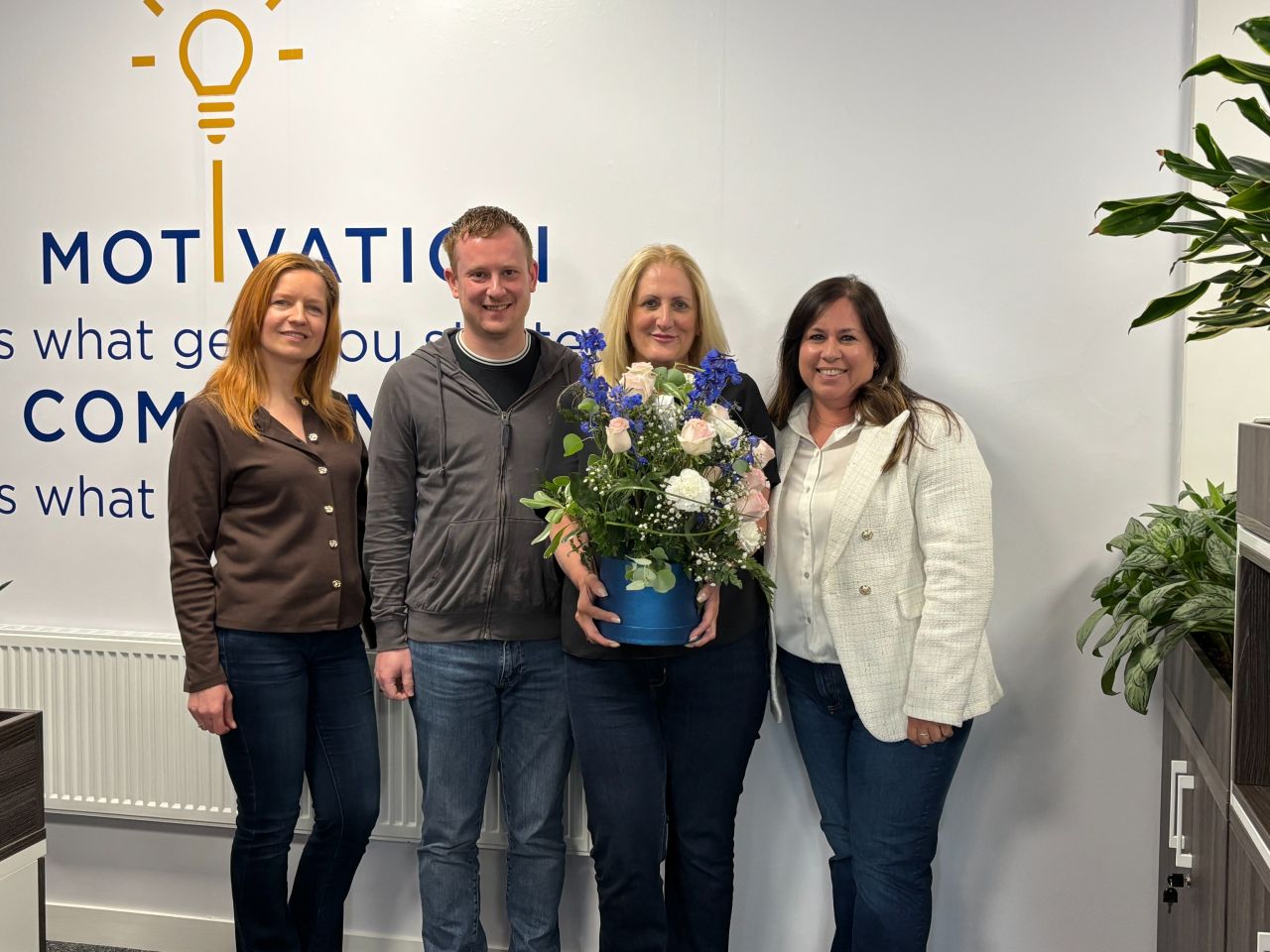 Winkhaus Finance Director Anita Brinkworth celebrates 30 years with the business