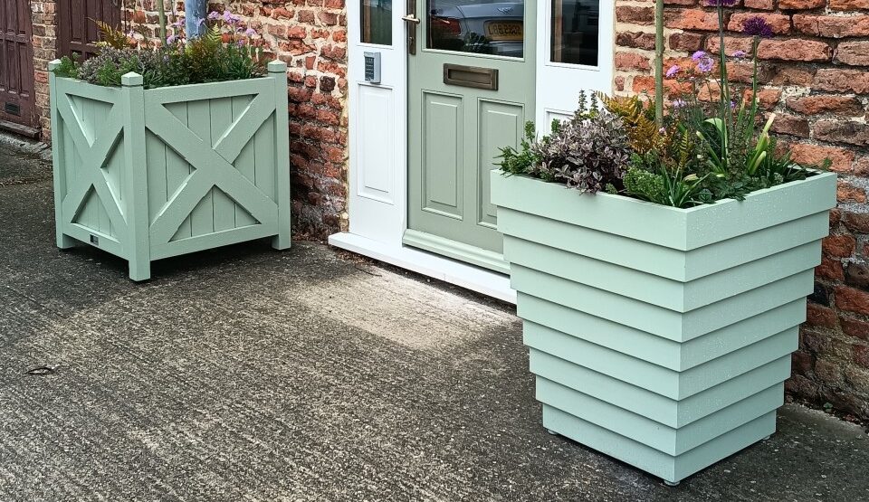 DGM timber planters