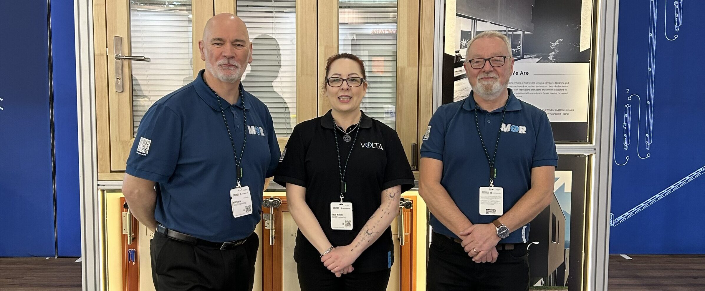 The CiiLOCK Team (Bill Clark, Katie Wilson and Steve Hopwood) - Fensterbau 2026