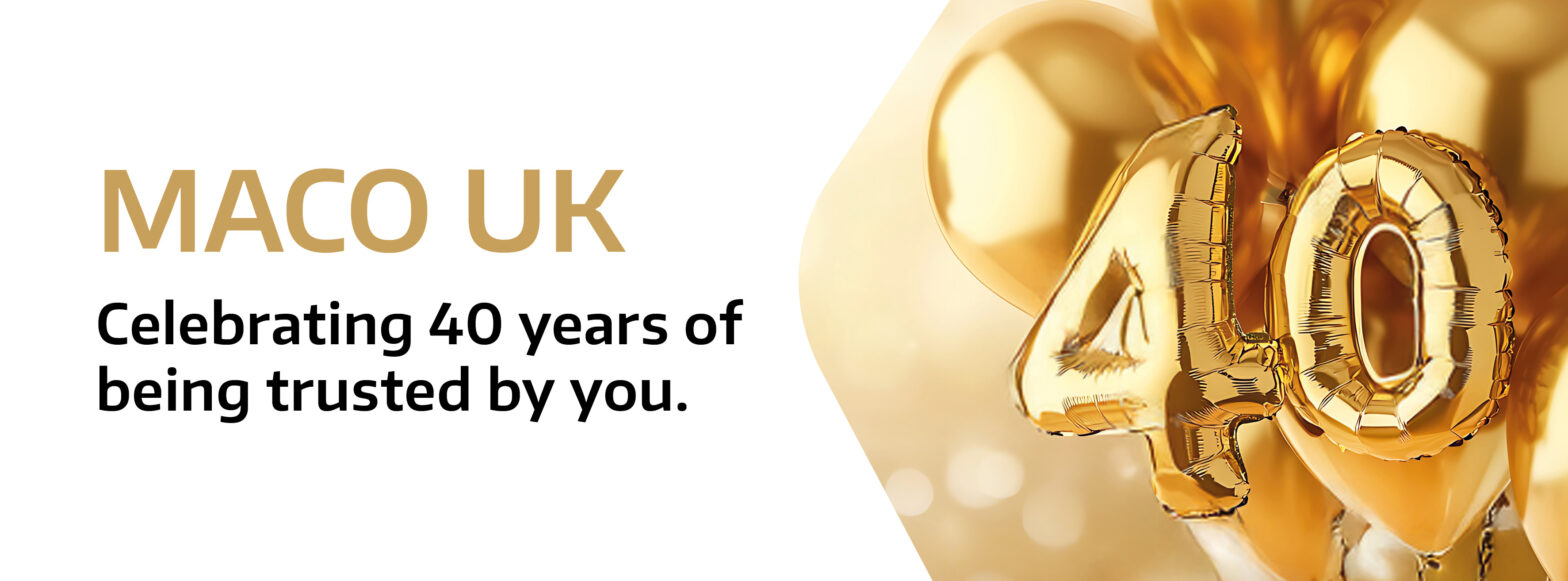 40 years celebration banner 2026