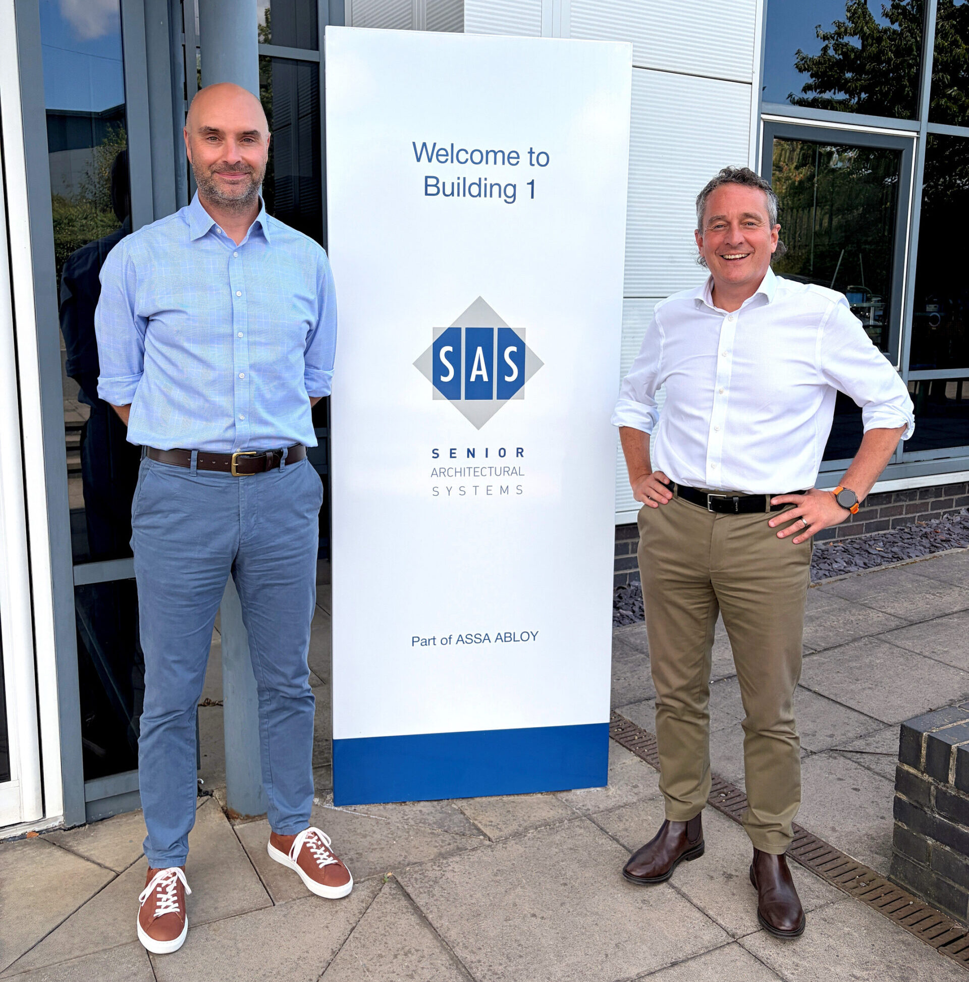 Senior Architectural Systems welcomes Sonny Burrows as managing director designate and Jeremy Davies as technical director 2026